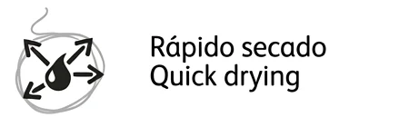 Secado rápido del material